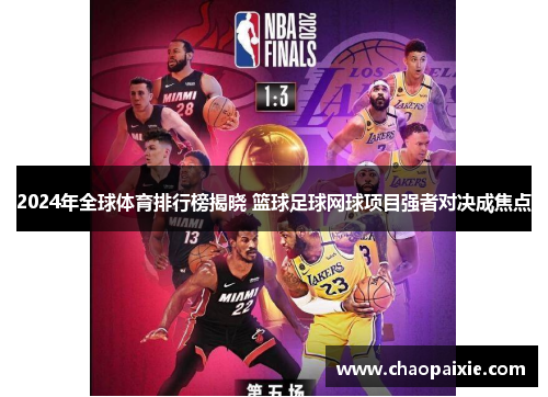 2024年全球体育排行榜揭晓 篮球足球网球项目强者对决成焦点