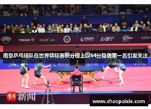 南京乒乓球队在世界锦标赛积分榜上以64分稳居第一名引发关注